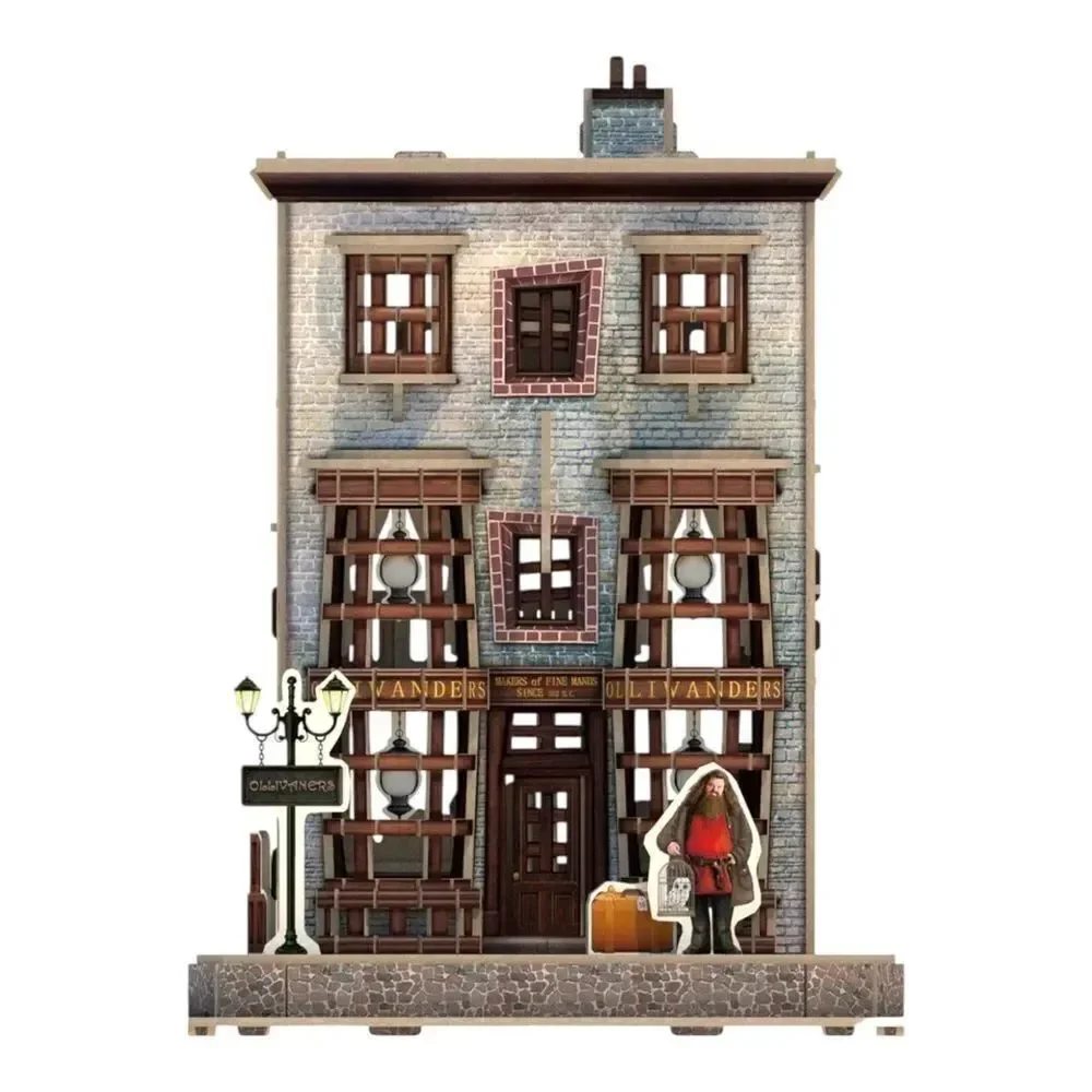 3D Puzzle Harry Potter Ollivanders Wand Shop 66 Pc 3D Jigsaw Assembled